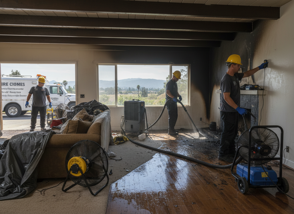 Handling Water Damage from Firefighting in Mentone Properties