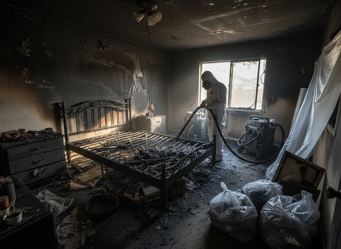 Fire Damage Restoration Mentone in Beaumont, CA 92223