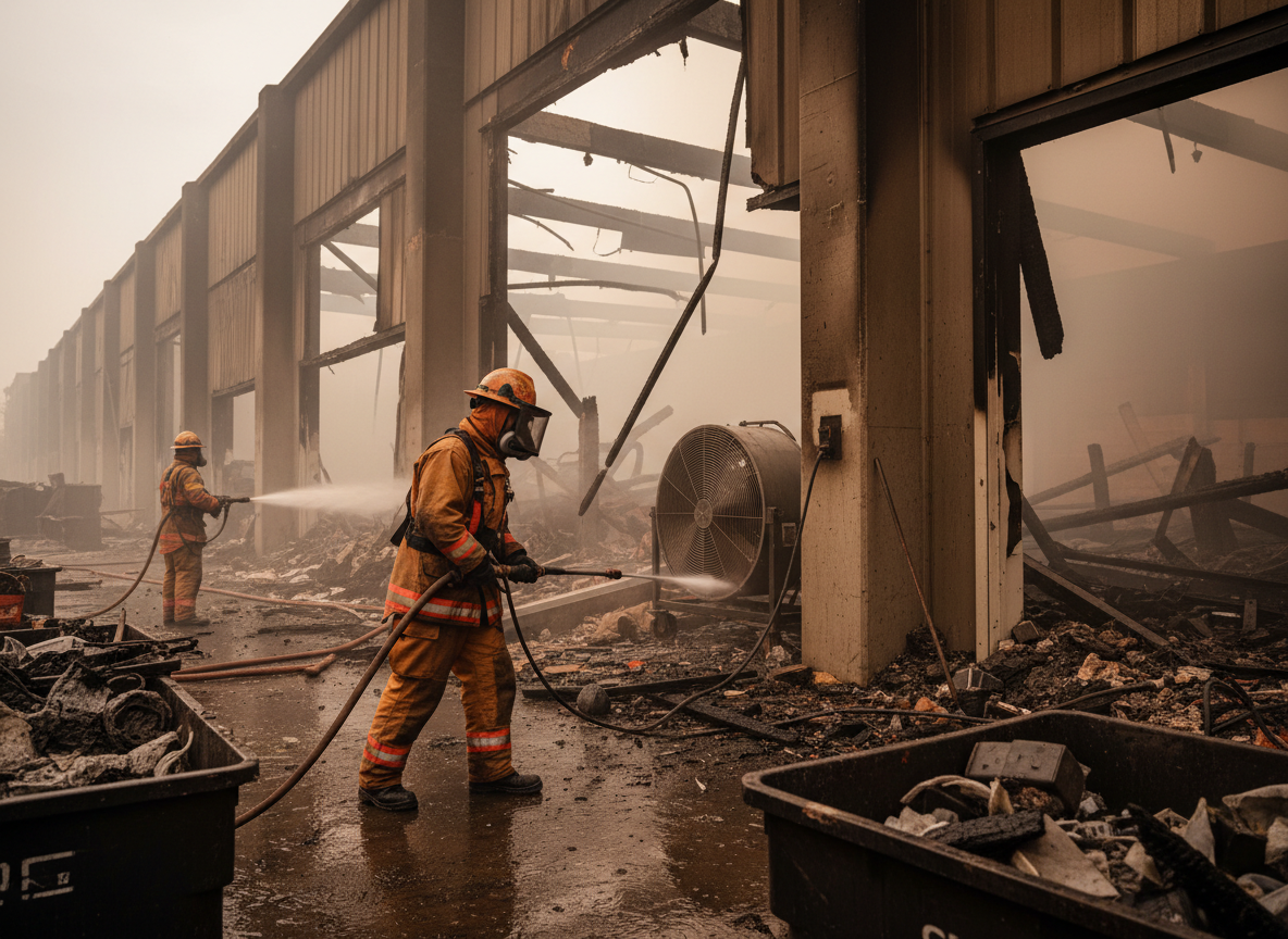 Fire Damage Restoration  in Running Springs