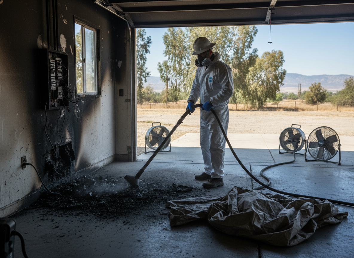 Electrical Fire Cleanup in Mentone, CA