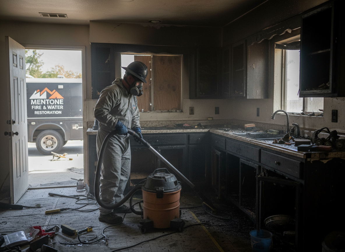 Fire Damage Restoration Mentone in Yucaipa, CA 92399